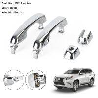 Areyourshop Chrome Front LH RH Exterior Door Handle For 4Runner 2010-2016 6921735050 6925035020 Car Auto Parts