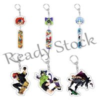 【hot sale】 ☏☒ B09 Classic Anime SK8 The Infinity Pendant Keychain Acrylic Cartoon Figure Key Chain Ring Jewelry Bag Accessories Car Keyholder Gif