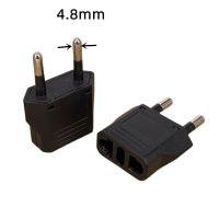 【lz】☽  Plugue elétrico adaptador de alimentação cabo carregador soquete AC Converter Outlet americano EUA para a UE KR Euro UE KR Viagem