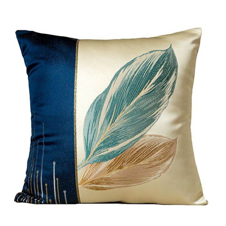 light-luxury-jacquard-leaf-pillowcase-sofa-cushion-high-precision-stitching-cushion-cover-for-living-room-45x45cm-home-decor