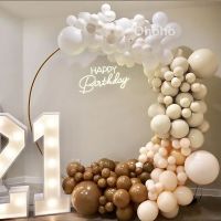 【CC】 Garland Arch Birthday Balloons Set Blush Christening Decoration Baby Shower Wedding