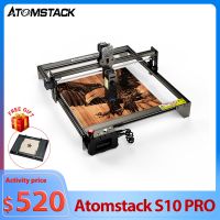 【hot】♈✳ ATOMSTACK S10 PRO Engraving Machine 410x420mm High-precision Fixed-Focus 50W Engraver Device Same As