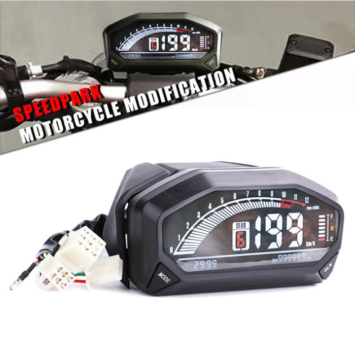motorcycle-universal-lcd-meter-speedometer-6-speed-hd-digital-display-odometer-tachometer-with-sensor-accessories