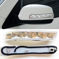 กระจกมองหลัง LED เลี้ยวแสงปีกกระจกกะพริบสำหรับ KIA Sorento XM 2009 2010 2011 2012 2013 2014กระจกมองข้าง Repeater