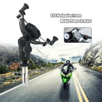 Fit For KAWASAKI ZX600 For NINJA ZX-6RR ZX-14R ZZR1400 Phone Holder Fork Stem Mount Bracket Motorcycle GPS Navigation Bracket