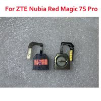 พัดลมในตัวหม้อน้ําระบายความร้อนสําหรับ ZTE Nubia Red Magic 7S Pro พัดลมระบายความร้อนโทรศัพท์ชิ้นส่วนสายเคเบิลแบบยืดหยุ่น