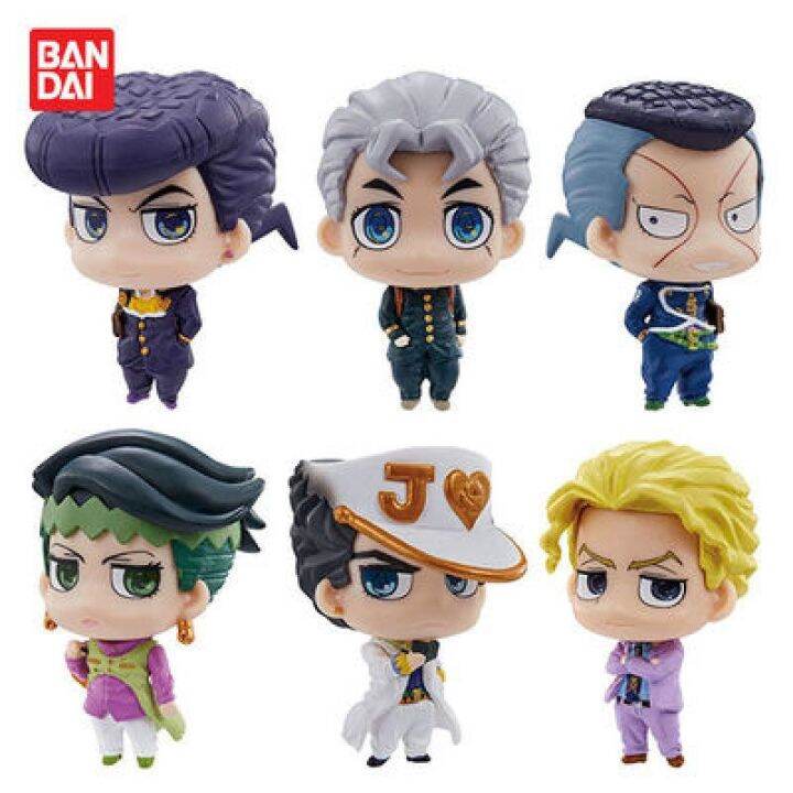 Anime Jojo 39;s Bizarre Adventure Action Figures Q Version