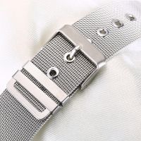 DJHFYJT The stainless steel mesh belt watchband Milan watch strap14 16 18 20 22 24mm for Pam Fit Any Wrist Watch replace