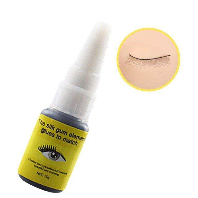 Professional False Eyelash Glue Black Color with Adhesive Practice