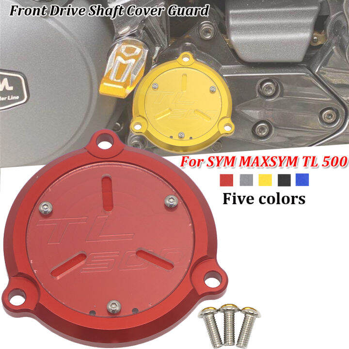 for-sym-tl-500-tl500-motorcycle-accessories-cnc-frame-hole-cover-front-drive-shaft-cover-guard