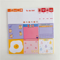 50 แผ่นกระดาษเกาหลี Joy Bear Planner Sticky Notes Kawaii เครื่องเขียนน่ารัก Memo Pad Notepad Office Leave ข้อความอุปกรณ์สำนักงาน-kxodc9393