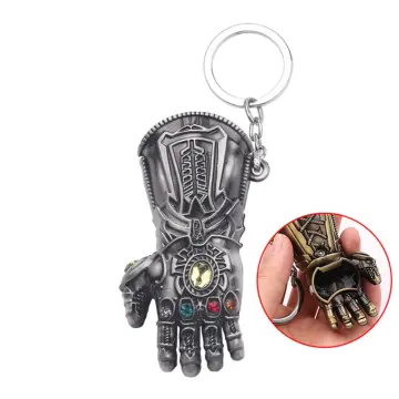 Flat Marvel Avenger League Series Key Chain Spiderman Captain