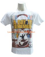 เสื้อวง A DAY TO REMEMBER อะ เดย์ ทู รีเมมเบอร์ ไซส์ยุโรป เสื้อยืดวงดนตรีร็อค เสื้อร็อค  PTA8076 ถ่ายจากของจริง