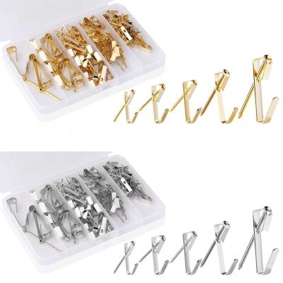 136 PCS Hanging Hardware Frame Hooks Picture Hangers Picture Wall Hooks for Wall DropShipping