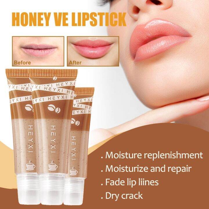 Coffee Lip Scrub Exfoliating Dead Skin lip moisturizer Dark Lips Dry
