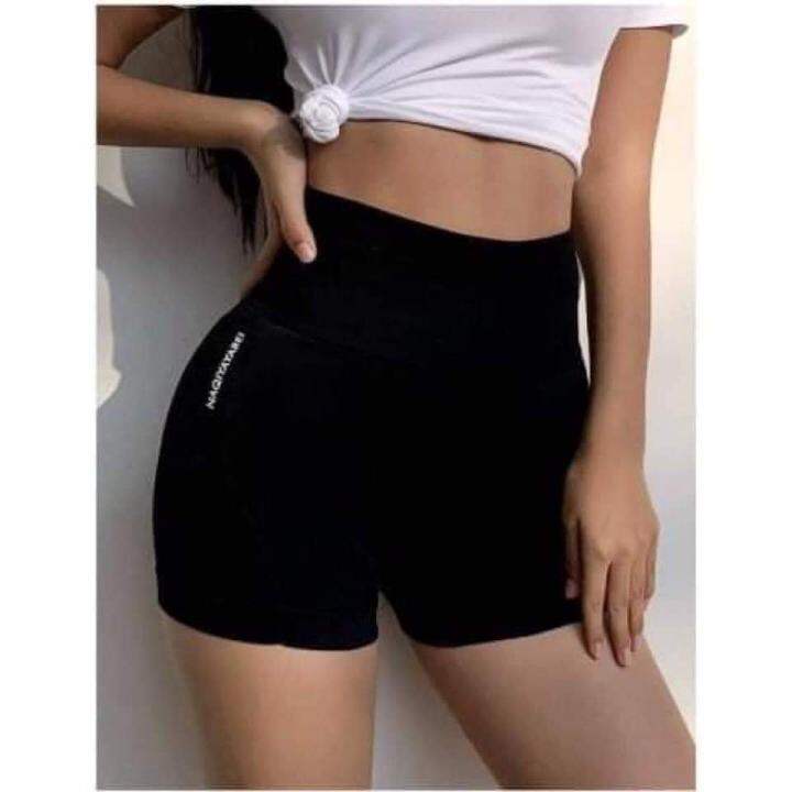seamless high waisted biker shorts