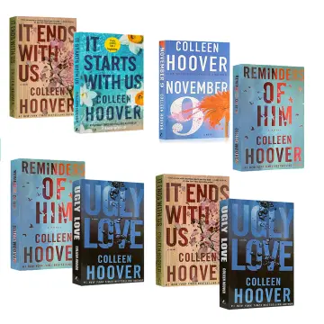 Colleen Hoover 3 Books Collection Set (November 9, Ugly Love, It Ends with  Us)