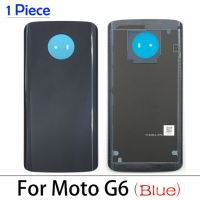 เคสฝาหลังด้านหลังสำหรับ Motorola Moto X4 G5 G6 Play Plus G8 Power Lite One Vision ด้วยกาว