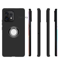 Motorola X40 5G for Moto X40 Pro Casing Magnetic Car Finger Ring Holder Soft TPU Back Case Cover Moto X40 Pro