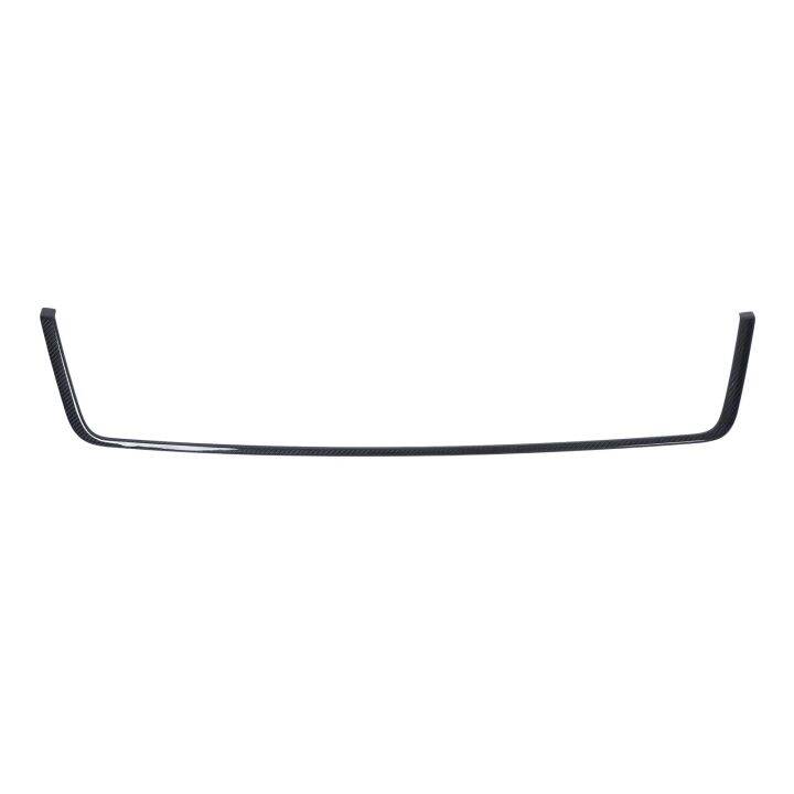Front Bumper Grill Trim Decoration Dry Carbon Fiber For Range Rover