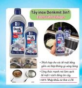 DUNG DỊCH TẨY RỬA ĐÁNH BÓNG ĐỒ KIM LOẠI 3in1 DENKMIT EDELSTAHL-REINIGER