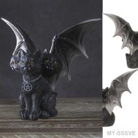 【hot】✱✔☾ New Dark Evil Bat Headed Statue Room Figurines Decoration 2023