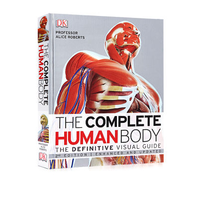 Original English version of the complete human body DK encyclopedia Complete Illustrated Guide to human body structure Encyclopedia of human science medical picture book