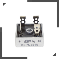 WonderfulBuyinge 2pcs KBPC 3510 Silicon Bridge Rectifier SINGLE PHASE Bridge Rectifier วงจรรวมเดิม35A 1000V AC Bridge Rectifier Diode ใหม่และต้นฉบับ