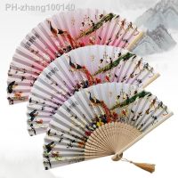 Hand Fan for Home Fans to Give Guests Cherry Blossom Folding Wedding Women Chinese Paper Shake Wholesale Decoration Crafts Decor