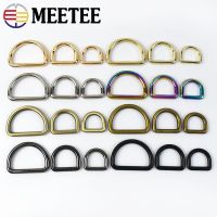 20Pcs 10/13/15/20/25/32/38mm Metal O D Ring Buckles Bags Strap Belt Buckle Dog Collar Webbing Clasp Loop DIY Leather Craft Bag Accessories