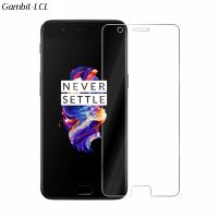 กระจกนิรภัยสำหรับ OnePlus 5 ป้องกันหน้าจอ 9H บน OnePlus5 A5000 5.5 "ฟิล์มแก้วฝาครอบป้องกันโทรศัพท์-SLPPP STORE