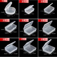 Mini Items Organizers Storage Container Packaging Box Rectangle Plastic Jewelry Organizer for Earrings Rings Beads Collecting