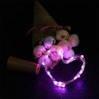 【✱2023 HOT✱】 na07037036036666 30Pcs 1M 2M 3M 10 20 30 Led ไม้ก๊อกรูปทรงลวดทองแดงเงินขวดไวน์สายไฟนางฟ้าสำหรับงานฝีมือแก้วของตกแต่งงานปาร์ตี้