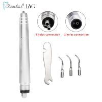 hot【DT】 Ultrasonic Air Scaler 2Holes/4 Holes Handpiece 3 Tips Scaling Polishin Tools Teeth Whitening Cleaner