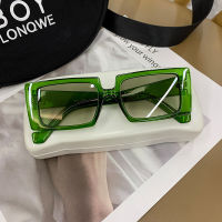 KAMMPT Vintage Rectangle Sunglasses For Women Men Brand Designer Colorful Sun Glasses Female Eyewear Oculos De Sol UV400