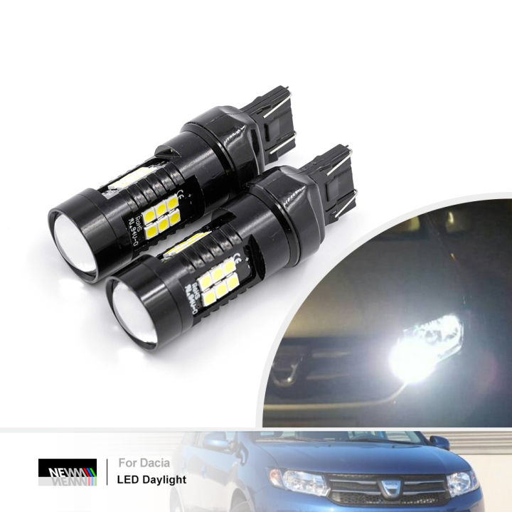 for-dacia-duster-hs-i-logan-l52k52-mk2-mcv-7443-t20-w215w-canbus-led-daytime-running-lights-drl-bulbs-car-daylight-dlrs