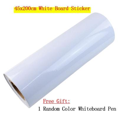 Chalkboard Whiteboard Wall Sticker PVC Removable Dry Erase Board Wallpaper Message Writing Drawining Board Sticker 3color