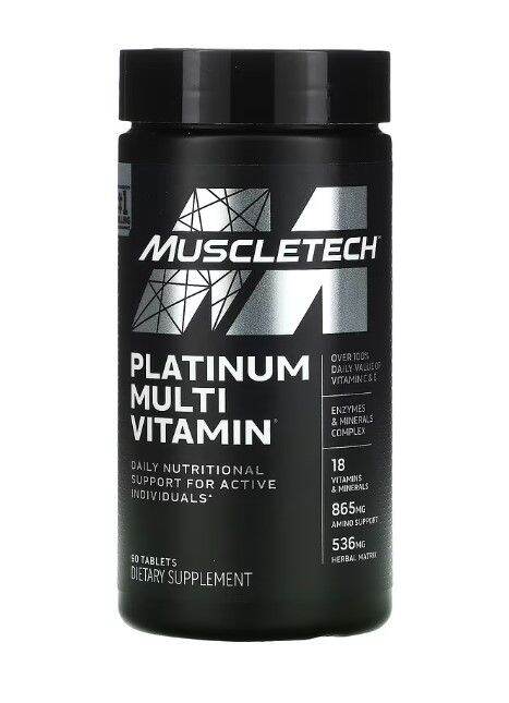 Muscletech, Platinum Multi Vitamin, 90 Tablets | Lazada.co.th