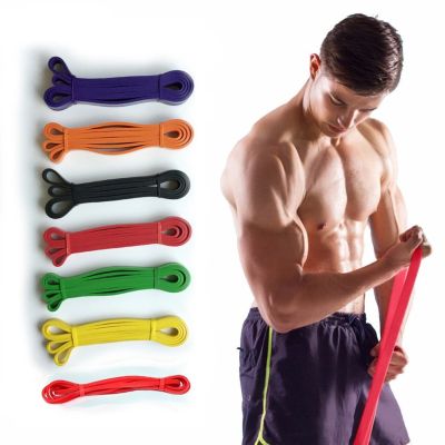 【YF】 Elastic Band Fitness Resistance Latex Pull Rope Strength Training Tensioner Ring Dropshipping