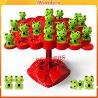 Jenga Le Frog Balance Tree Balance Force Puzzle ของเล่นฝึกฝนผู้เล่นหลายคน Relief ความเครียดแบบโต้ตอบของเล่นตั้งโต๊ะ