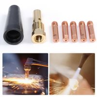 7pcs Torch Welding Nozzle Welding Accessories K3493-1 Welding Nozzle Replacement Welding Nozzle Tips for Century FC90 Flux-Cored Welding Tools