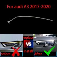 สำหรับ Audi A3 2017-2020ซีนอน DRL ไฟหน้าแผ่นนำแสงแท่งไฟในเวลากลางวันรถแถบแสงวิ่งกลางวัน