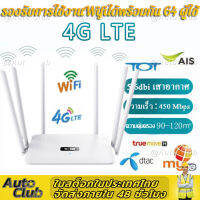 ใช้ซิมการ์ดไม่ได้ Wi-Fi 450Mbps 4G เราเตอร์ เราเตอร์ใส่ซิม Wireless Router รองรับ ทุกเครือข่าย รองรับการใช้งาน Wifi ได้พร้อมกัน 32 users 4G