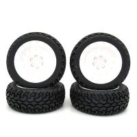 4 Pcs RC Car Tires Tyre Wheels Rims Set Upgrade Accessories for MN D90 D91 D96 MN99S RC Car Spare Parts