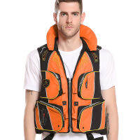 เสื้อชูชีพผู้หญิงผู้ชายกีฬาทางน้ำ Floatation Vest Buoyancy Waistcoat Buoyancy แบริ่งน้ำหนักได้ถึง242lbs