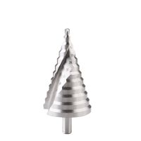 จัดส่งฟรี 1Pcs Spiral Groove High Speed Steel Step เจาะ 6-60mm Step เจาะ Floor Step เจาะ Multi Function Reamer