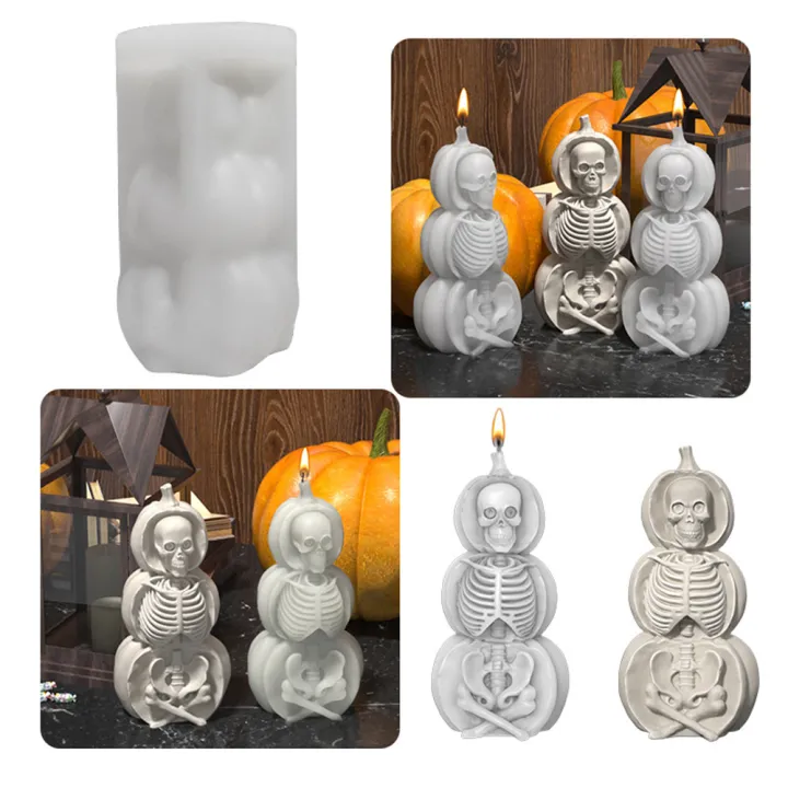 triple-pumpkin-skull-candle-mold-pumpkin-skeleton-candle-making-mold-triple-pumpkin-candle-mold-skull-candle-mold-pumpkin-skeleton-candle-mold