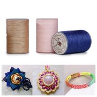 【YD】 22 Colors Leather Waxed Thread Cord Handicraft Hand Stitching 160 Meters Flat Sewing