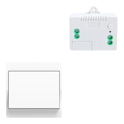 ✑◊ Wireless Switch Self-powered RF433MHz Remote Control NO Battery European Regulations 1 Gang Home Light Switch