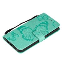 Flip Case For Iphone 13 Pro 12 11 Pro MAX XS XR X 6 7 8 Plus 5 5S SE Retro Sun Flower Relief Pattern Leather Phone Holder Cover